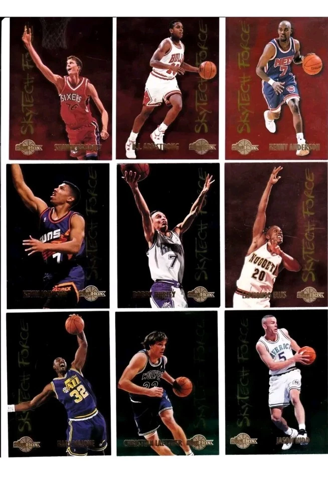 1994-95 Skybox Skytech Force Complete Insert Set - #SF1- SF30 - Rodman,Penny - Image 2 of 4