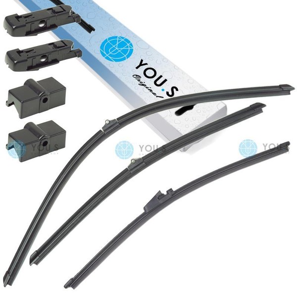 You.S Original Scheibenwischer Set Vorne + Hinten FüR Bmw X3 (F25)-image