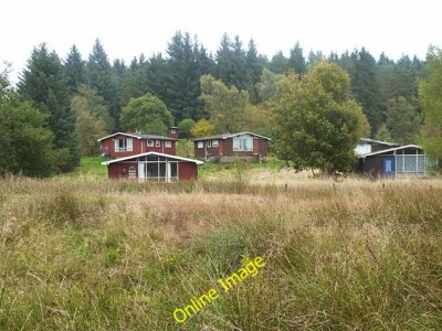 Photo 6x4 Self-catering chalets at Stonehaugh On the edge of Wark Forest. c2013