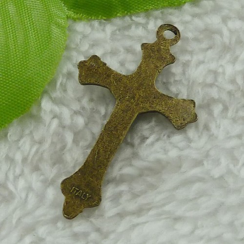 Free Ship 100pcs bronze plated cross charms pendant 44X25mm B3092 - Picture 4 of 4
