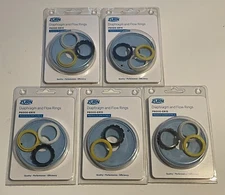 5 X Zurn Aquaparts Replacement Flush Valve Diaphragm w/Flow Rings P-6000-ER15