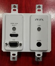 Zigen ZIG-POEWP-100TX HDMI/VGA Auto-Switching Wallplate HDBaseT TX