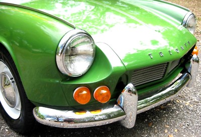 2x Scheinwerfer Triumph Spitfire TR4 TR5 TR6 TR7 Umrüstung US EU Umrüst Set TÜV