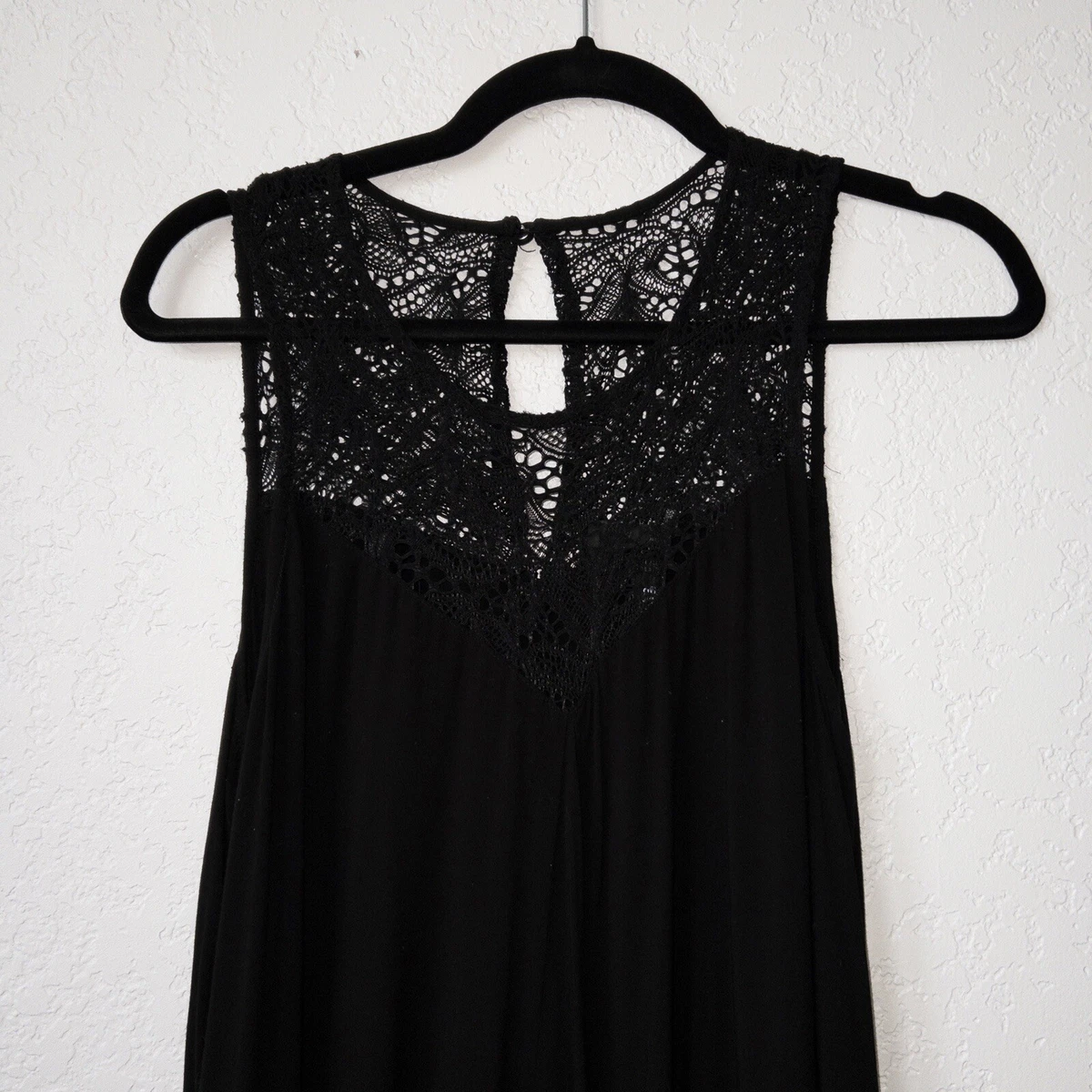 torrid black lace maxi dress
