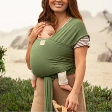 LILLE BABY Dragonfly Wrap Moss Baby Carrier NWT!