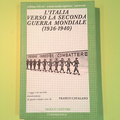 ITALIEN AUF DEM WEG ZUM ZWEITEN WELTKRIEG KATALANISCH MOIZZI