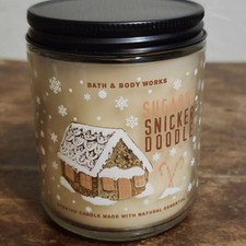 NEW Bath Body Works - Sugared Snickerdoodle -1 Wick Candle 7 Oz