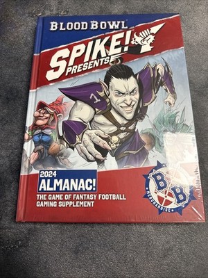 WARHAMMER BLOOD BOWL SPIKE! PRESENTS 2024 ALMANAC GAMES WORKSHOP NEW/SEALED