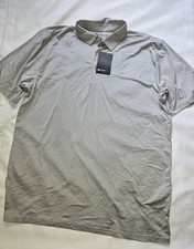 Ariat Tek UV  MMT Short Sleeve Grey Polo Shirt Men's Size L