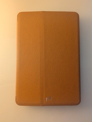 Porsche Design FC 3.0 iPad Mini 2 Dark Orange Leder Hülle I Pad 