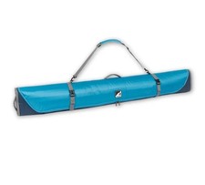 Athalon Alpine Single Padded Ski Bag, Navy/Royal Blue, 185cm