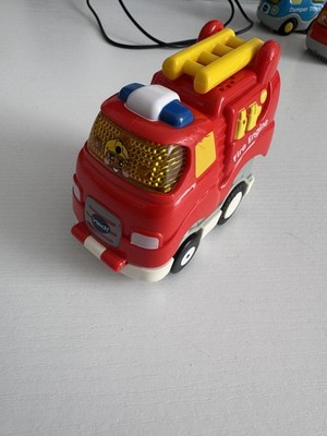 VTech Toot Toot Fahrer rot Feuerwehrfahrzeug Spielzeug - Licht & Sound - sehr guter Zustand