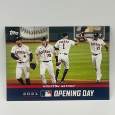 2021 Topps Opening Day Houston Astros #12 HOU