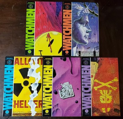 Watchmen 1, 2, 3, 4, 5 - the classic series that changed comics forever 1987