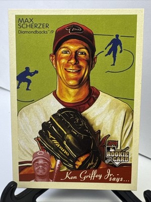 2008 Upper Deck Goudey - Max Scherzer #6 (RC)