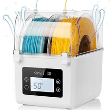 Filament Dryer 2025, SH01 Filament Dehydrator 3D Printer Spool Holder with Up...