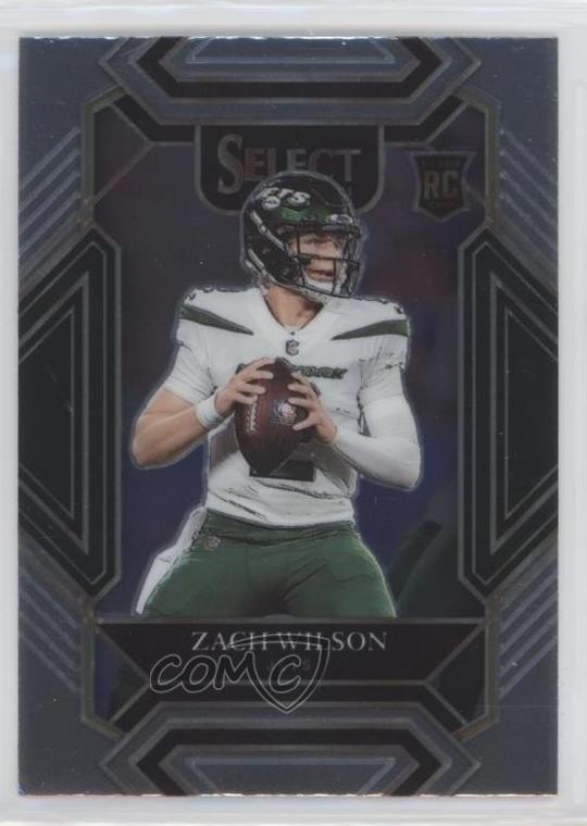 2021 Panini Select Club Level Zach Wilson #244 12g7