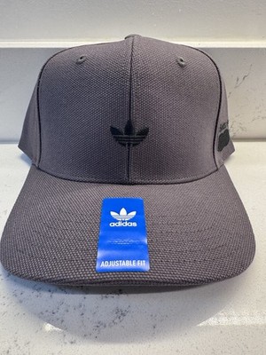 Sold Out adidas Men s Modern Canvas Structured Snapback Hat Grey Strata / Black