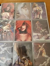 Dawn and Beyond Trading Cards Binder Full Set of 90 Complete + Promo Card