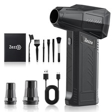 Zezzofan Compressed Air Duster-180000RPM Ultra Powerful Electric Air Duster, ...