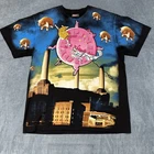 VTG Pink Floyd Pig Sheep AOP Concert Band Graphic T Shirt Size XL