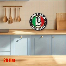 81pcs 2D2D Wall Art, Don't Be a Fool- Aluminum Foil Art Round Aluminum Metal Wal