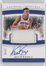 2019-20 National Treasures Clutch Factor Signatures 18/49 Kevin Knox II Auto 2ct