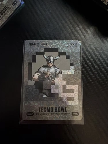 Bo Jackson Battle Arena Tecmo Bowl Majik Man Steel Helmet Icon Don Majkowski