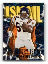 1997 Skybox Impact NFL #17 Qadry Ismail Green Bay Packers Minnesota Vikings