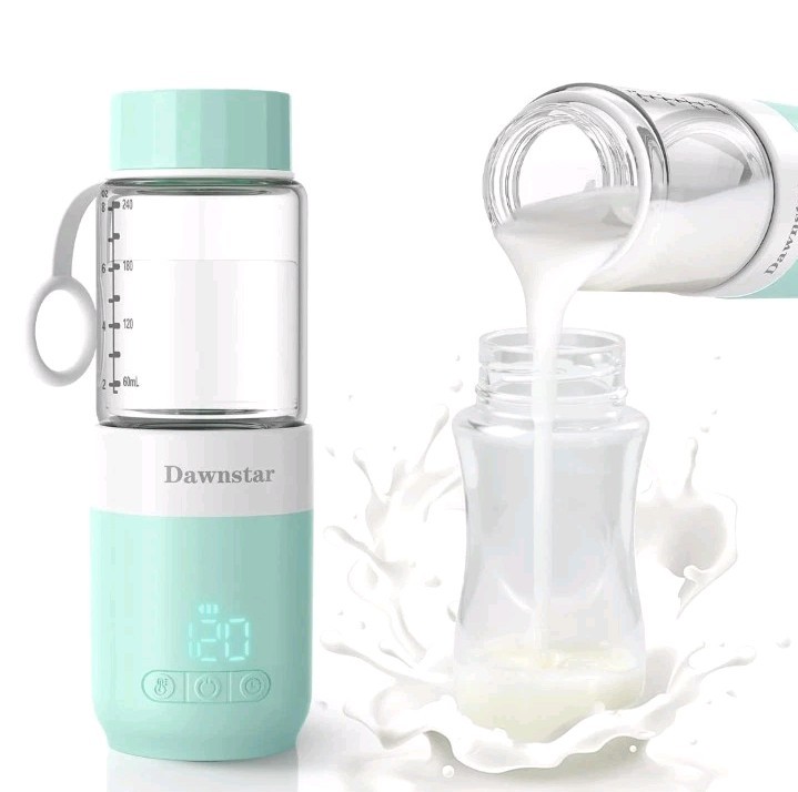 Portable Bottle Warmer for Travel, 8oz Portable Milk Warmer 