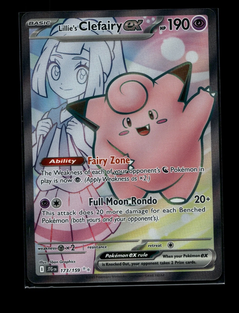 Lillie's Clefairy Ex 173/159 Sv09: Journey Together for sale | eBay