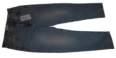 Pull & Bear MOM Ankle JEANS HIGH WAIST Stretch   Gr 44 Hose blau Demmin