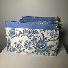 Lot of 3 Estee Lauder Cosmetics Makeup Bags Bag 8.5" * 5" *2"