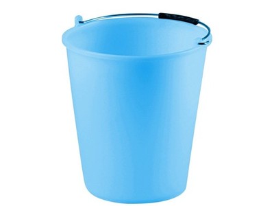 Eimer Politene Stef Ohne Rand 12 Liter Blau Stefanplast