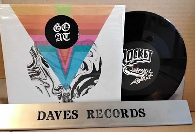 GOAT I Sing In Silence UK LTD VINYL 7'' Alternative PSYCHEDELIC Rock 45rpm EX/EX