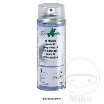 COLORMATIC Transparenter Seidenglanzlack 1K 400 ML