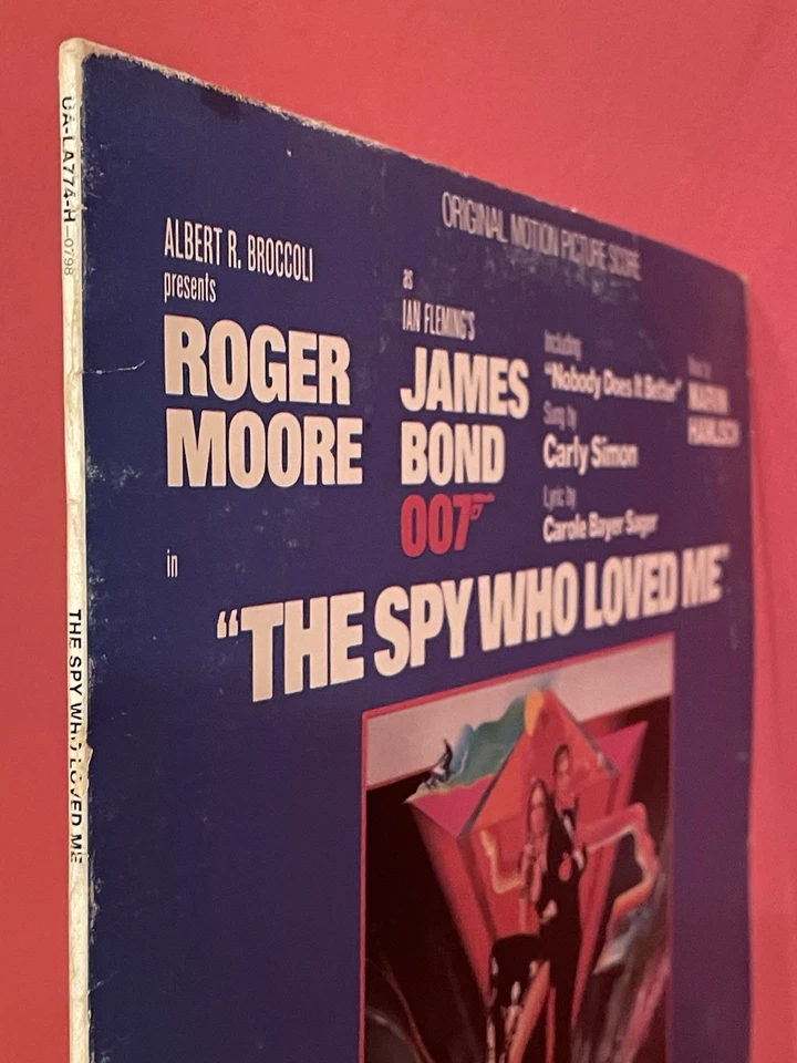 Vinyl LP 1977 James Bond SOUNDTRACK 70 OVP Box 007 Marvin H - Bild 3 von 4