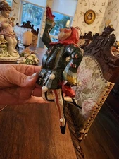 Signed House of HATTEN 12 days of Christmas Ornament 1989 10 Lords a Leaping