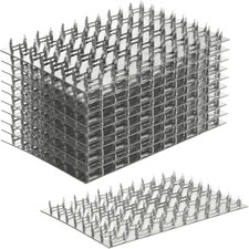20 Pack 4X6 Inch Truss Plates, Pronged Truss Mending Plate, Flat Mending Plates