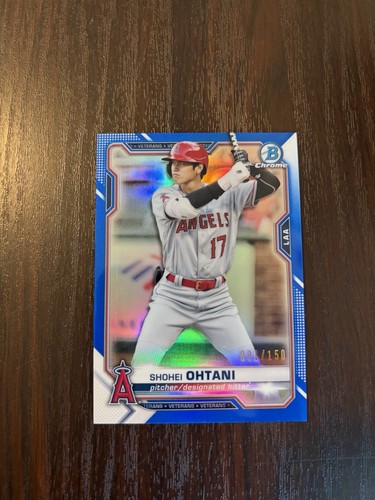 2021 Bowman Chrome #27 Shohei Ohtani Angels