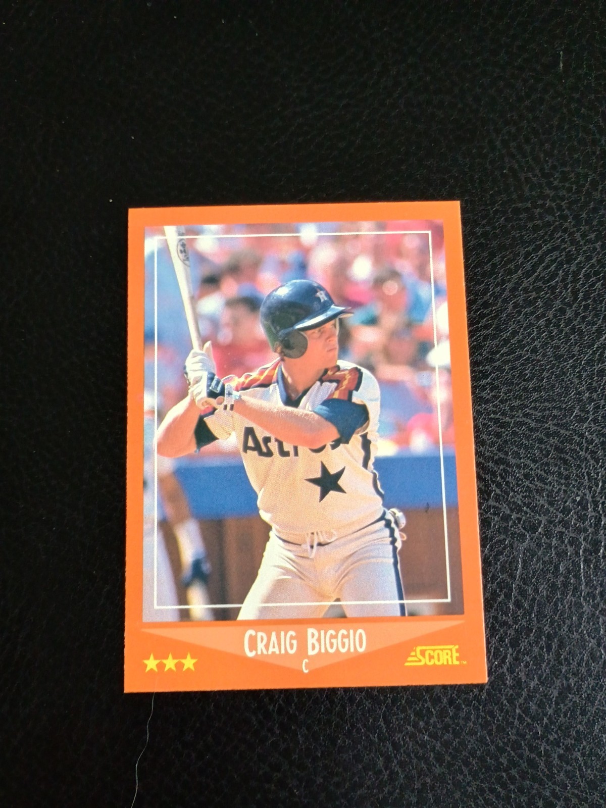 1988 Score Rookie & Traded #103T Craig Biggio (New)