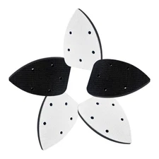 5 Pack Mouse Detail Sanding Interface Pads 5 Holes, Hook and Loop Mouse Sande...