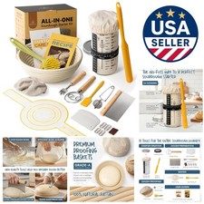 Complete Sourdough Starter Kit with 24oz Glass Jar  9
