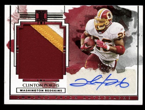 🔥🏈CLINTON PORTIS 2020 Impeccable Immense Patch Auto SSP /35 #REDSKINS!🏈🔥