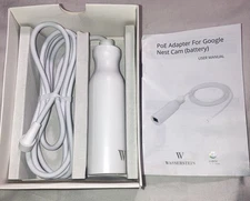 Wasserstein PoE Adapter for Google Nest Cam Outdoor or Indoor, Battery‼️READ