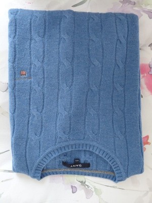 Herrenpullover blau von Gant Größe 2 XL
