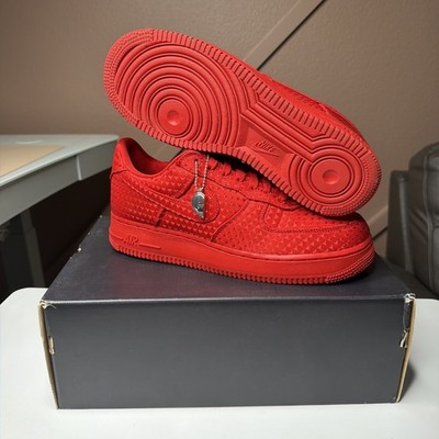 Men's 9.5 - Nike Air Force 1 Retro Valentine's Day University Red IB6836 600