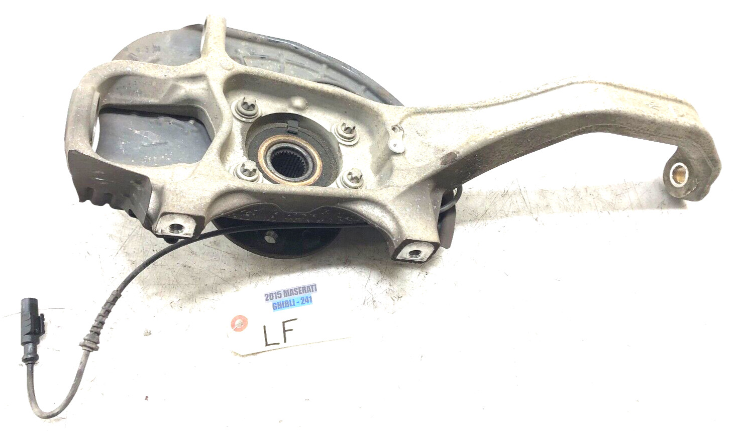 2014-2019 MASERATI GHIBLI S Q4 AWD LEFT DRIVER FRONT SPINDLE KNUCKLE HUB OEM.