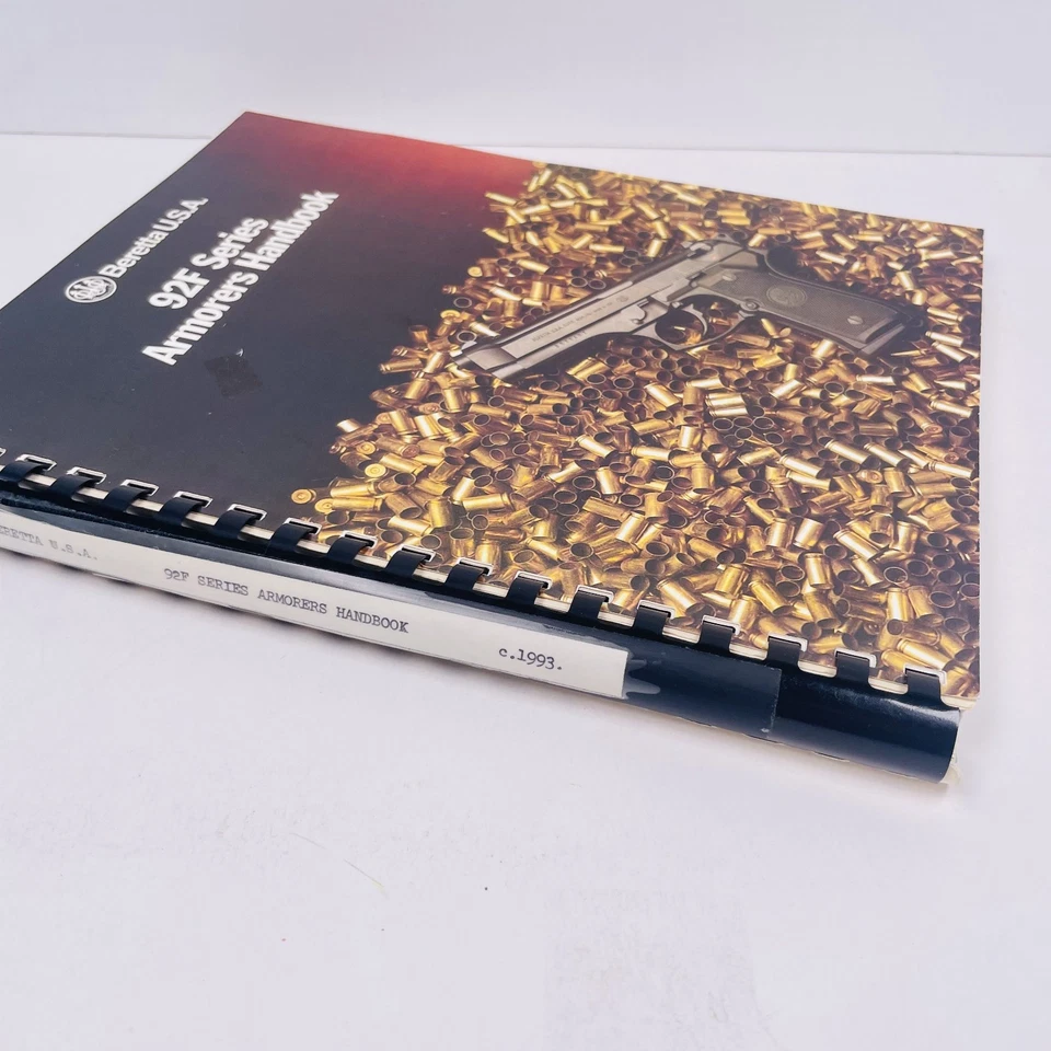 Beretta Modelo 92 Serie 92F Armaduradores Manual Pistola Propietario Manual Instrucciones Foto 2 de 4