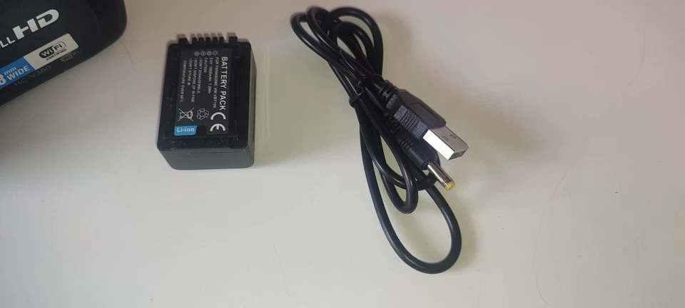 Panasonic HC-V380 Full HD Camcorder Built In Wireless Video Camera + New Battery - Image 3 of 4